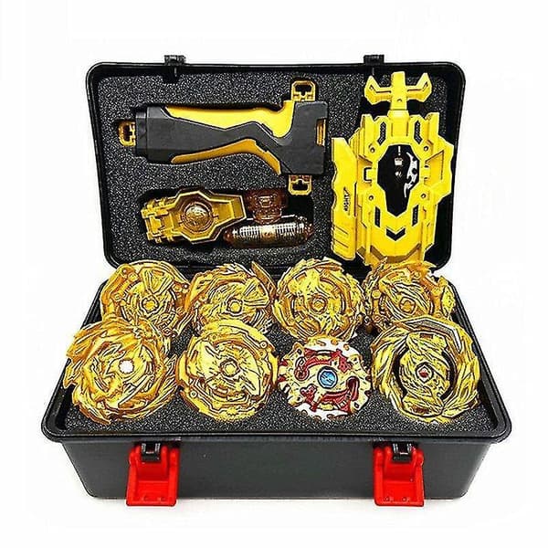 8 stk Beyblade Sæt med Launcher Børneboks Gave