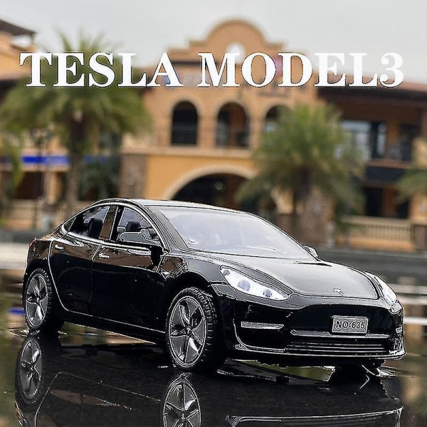 1:32 Tesla Model X Model 3 Model S Alloy Car Model Diecasts Toy Vehicles Toy Cars Kid Toys Red