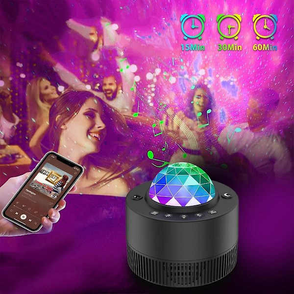 Star Projector Light,led Night Light,galaxy Nebula Ceiling Projector Lamp,with Remote And Timer,for Children And Adults Bedroom Party Best Gift