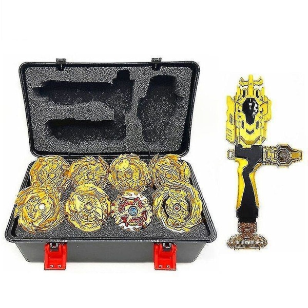 8pcs Beyblade Set With Launcher Kids Box Gift