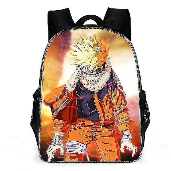 Naruto School Backpack Black H