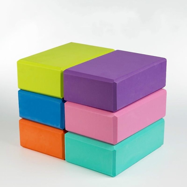 Yoga Brick Sports Foam Exercise Stretch Aid Body Shape Health Training Fitness Brick 1pcs C