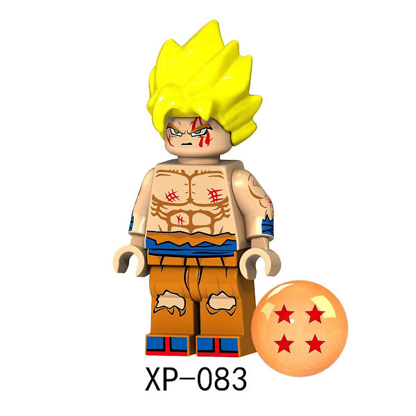 8kpl Anime Dragon Ball Z Rakennuspalikat Guko Vegeta Turles Ylipappi Chichi Toimintahahmot Palikat Lelut Lahjat Lasten Lelut