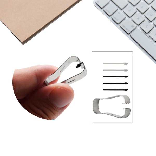 Replacement Touch Stylus Tips S Pen Nibs For Samsung Galaxy Tab S6 S7 White and gray