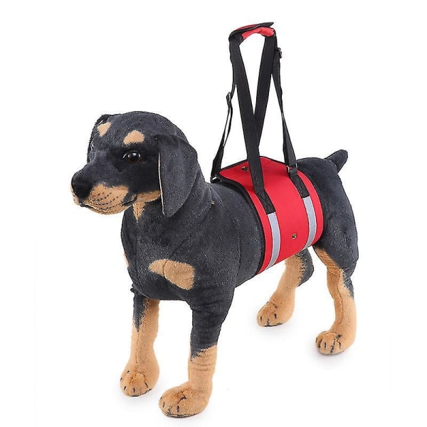 Dog Lift Harness, Pet Support & Rehabilitation Sling Lift Adjus RED M