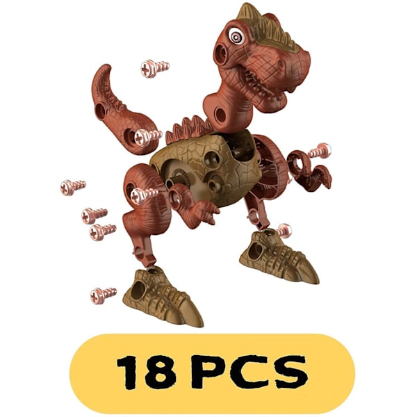 Take Apart Dinosaur Toys For Boys Building Toy Set Engineering Play Kit
