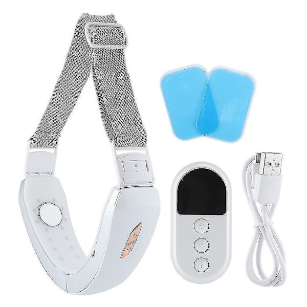 Facial Massage Machine V Facial Beauty Machine Wireless Remote Control Ems Color Light Vibration