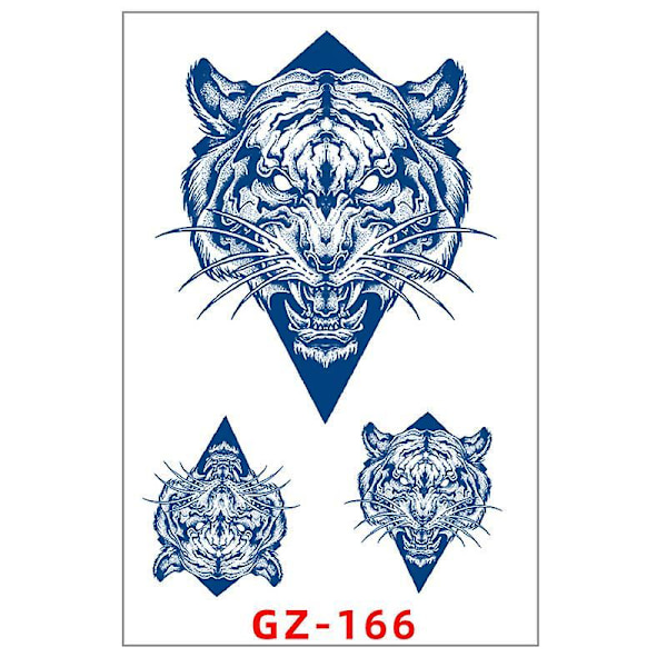 Realistic Temporary Tattoo Sticker Waterproof Long Lasting Diy Fake Tattoo Great Gifts For Women Men GZ166