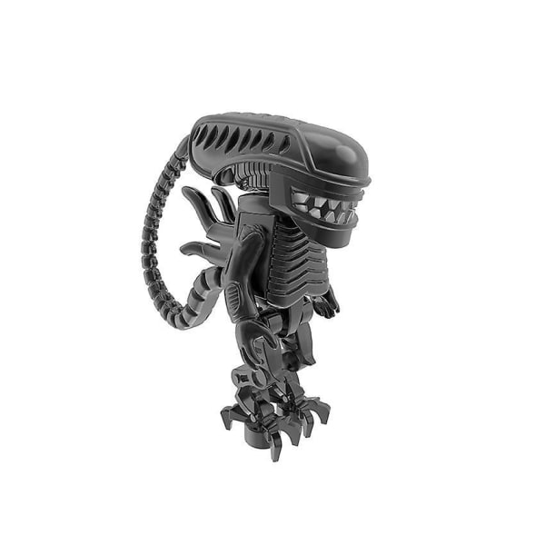 8pc Predator Alien Assembled Building Block Minifigures Educational Children's Toy