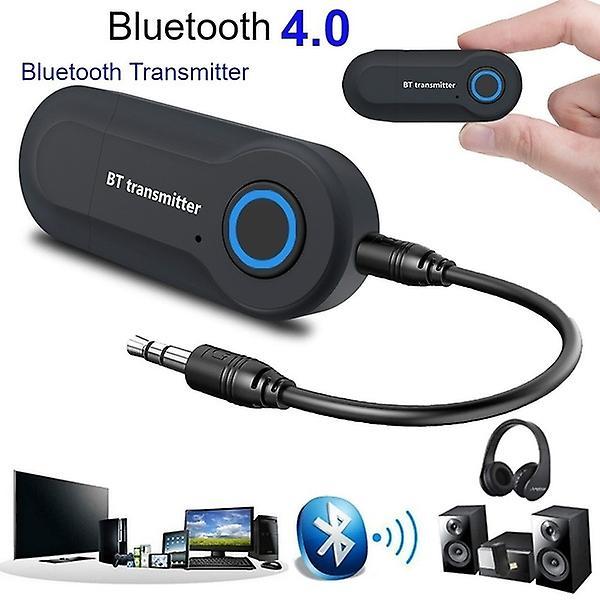 New Wireless Bluetooth 4.0 Transmitter Stereo 3.5mm Audio Music Adapter For Tv Phone Pc Tv Dvd Pc Mp3