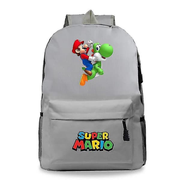 Super Mario Backpack Anime Cartoon Game Bag