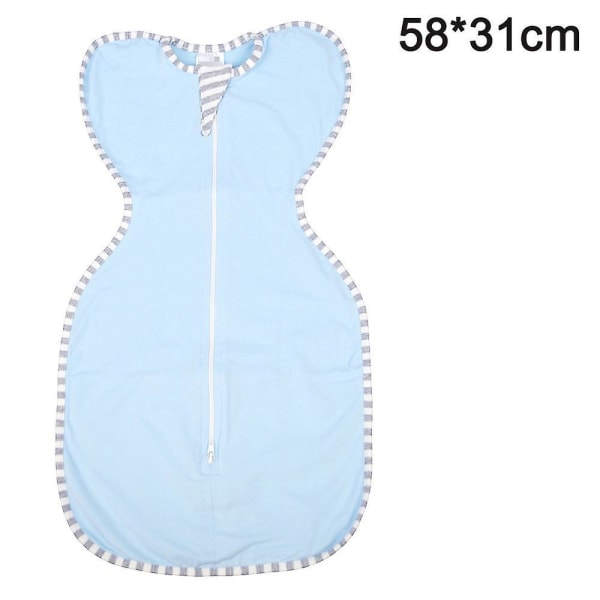 Swaddle ,dramatically Better Sleep, Allow Baby To Sleep Light Blue S