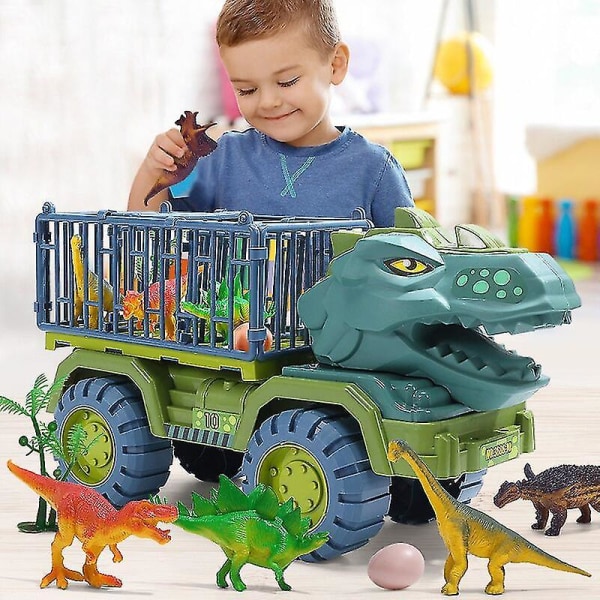 Children's Dinosaur Toy Car Large Engineering Trucks Construction Vehicles Toy Gift
