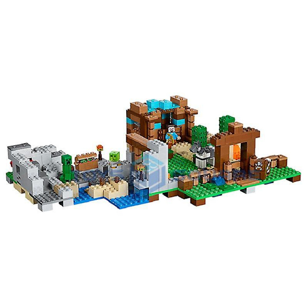 The Crafting Box 2.0 Model Building Blocks With My World Action Figures Bricks Set Gifts  Toys For Children Kids Boys Girls
