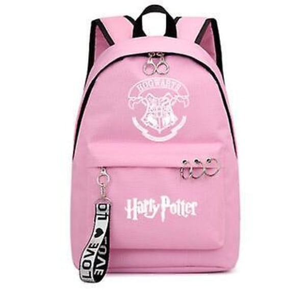 Harry Potter Badge Hogwarts Kids Backpack 44cm Black pink 3