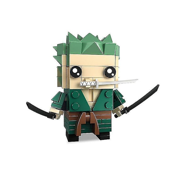 One Piece Building Blocks Toy Luffy Zoro Figure Naruto Building Blocks Kakashi  Block Cube Toy Small Particles Children Puzzle 23