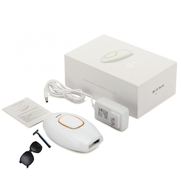 Hair Removal Laser Epilator 300000 Flash Shaving And Hair Removal Permanent Epilator White