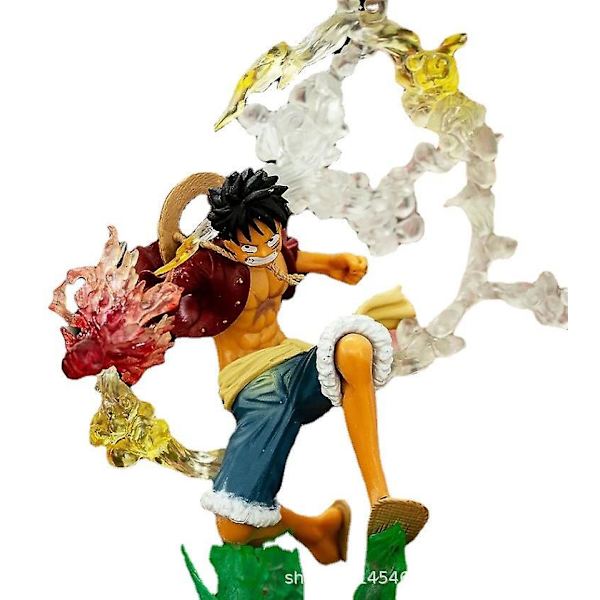 One-piece Handmade Fire Fist Luffy Model Decorative Doll