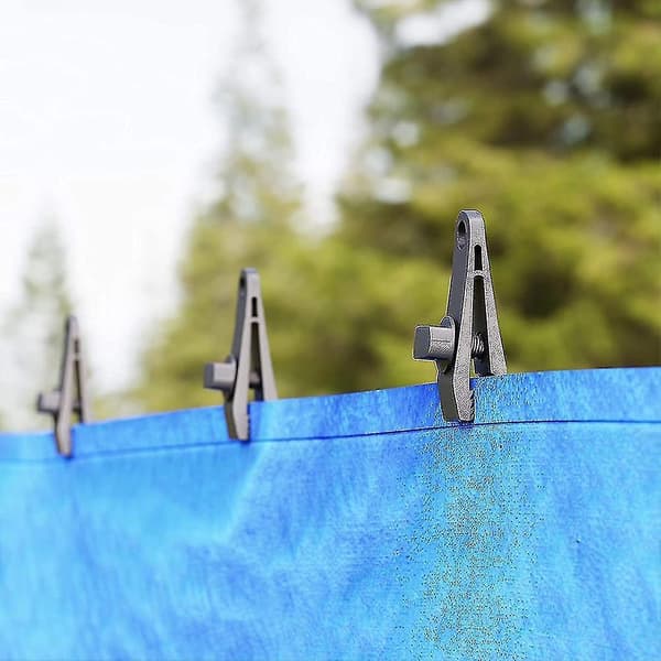 10pack Heavy Duty Reusable Tarp Clips - Use With Canopy Tent