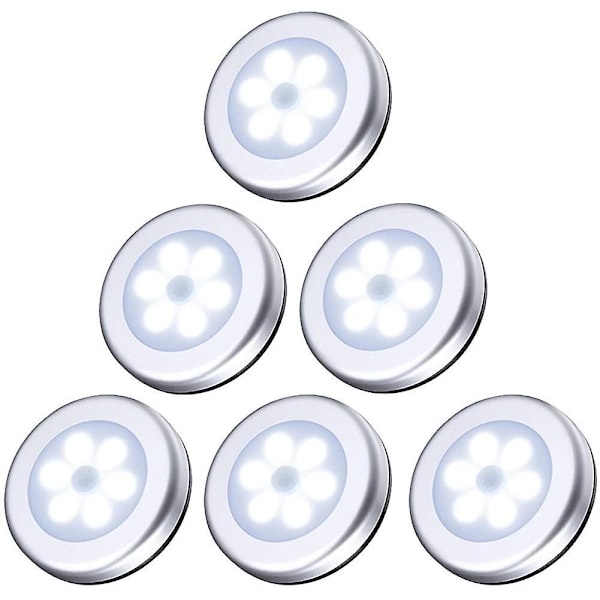 (6 Pack) Motion Sensor Light, Closet Light, Led Sensor Lights, Battery Powered