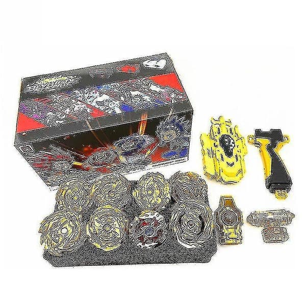 8pcs Beyblade Set With Launcher Kids Box Gift