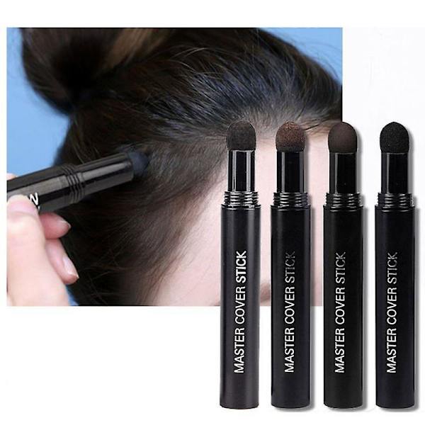 Hairline Concealer Pen Control Hair Root Edge Blackening Instantly Cover Up Grey White Hair Natural Herb Hair Concealer Pen Black