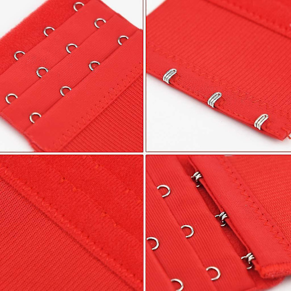 9pcs Bra Extender 2 Hooks 3 Hooks 4 Hooks Nylon Elastic Back Bra Band Extension Strap