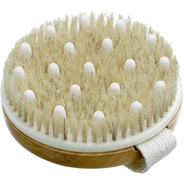 Dry Brushing Body Brush - Best For Exfoliating Dry Skin, Lymphatic Drainage And Cellulite Treatment