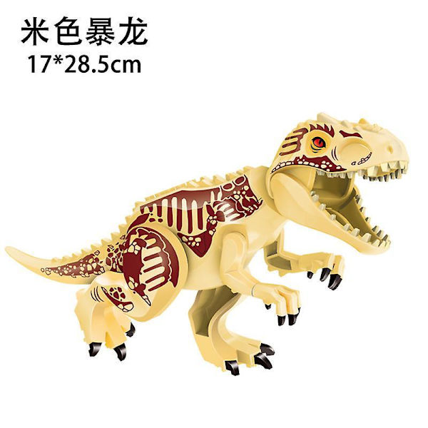 Dinosaur Jurassic Tyrannosaurus Rex Monteringsleker Puslespillmontering