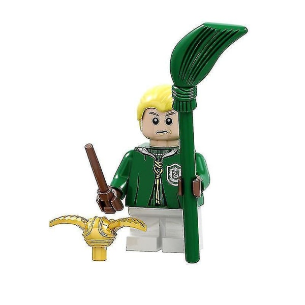 Yh 8pcs Harry Potter Doll Queenie Jacob Voldemort&#39;s Magical Animal Assembling Building Block Minifigure Toy