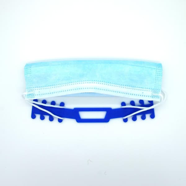 5x Korvasuoja niskaklipsi maskille Blue