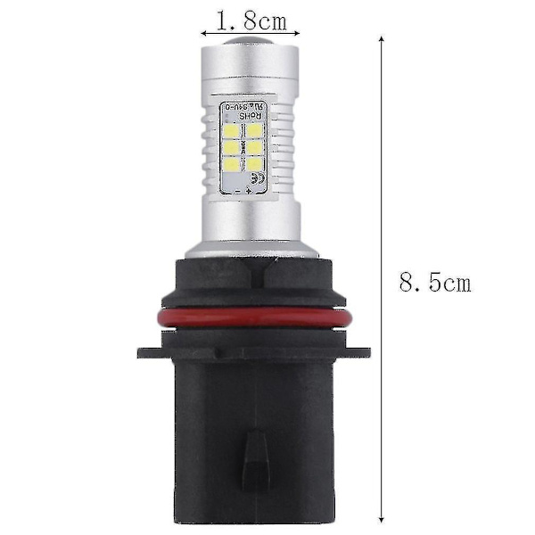 1pc Hid White High Power 9004 Hb1 21w 2538 Headlight Headlamp Led Bulb