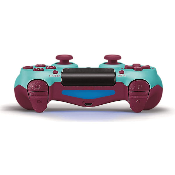 Wireless Game Controller Compatible With Ps4/ Slim/pro Console Berry Blue