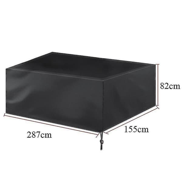 Pool Table Cover, Waterproof Billiard Cover Polyester Fabric For Snooker Billiard Table BLACK 8FT