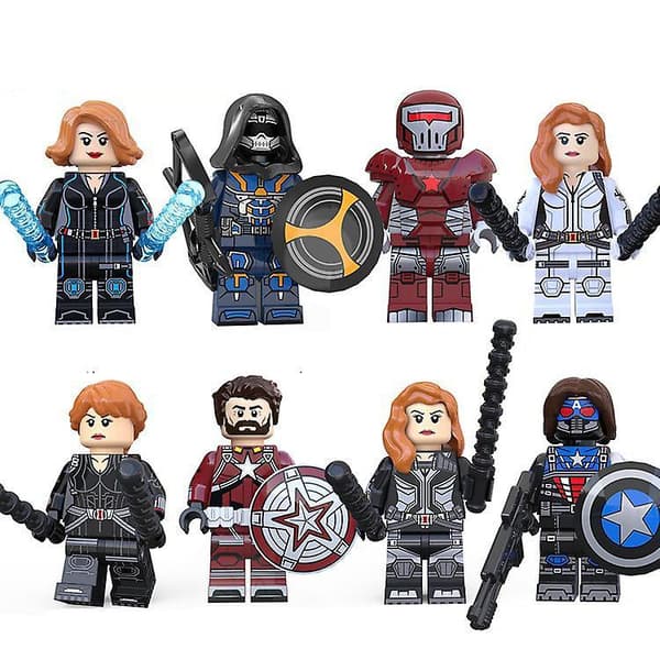 Superhero Series Soldier Building Block Mini Toy