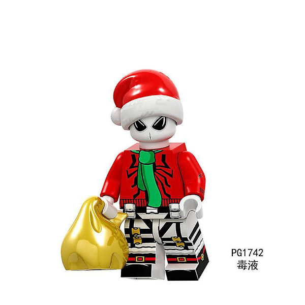 8 stk. Juleversion af Superhelt Batman Venom Royal Raksha Kvinde Samlet Byggeklods Minifigur Legetøj