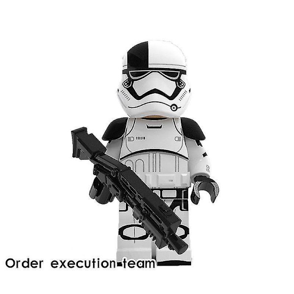 8 stk. Star Wars Barne Samle Byggeklosser Minifigur Leker
