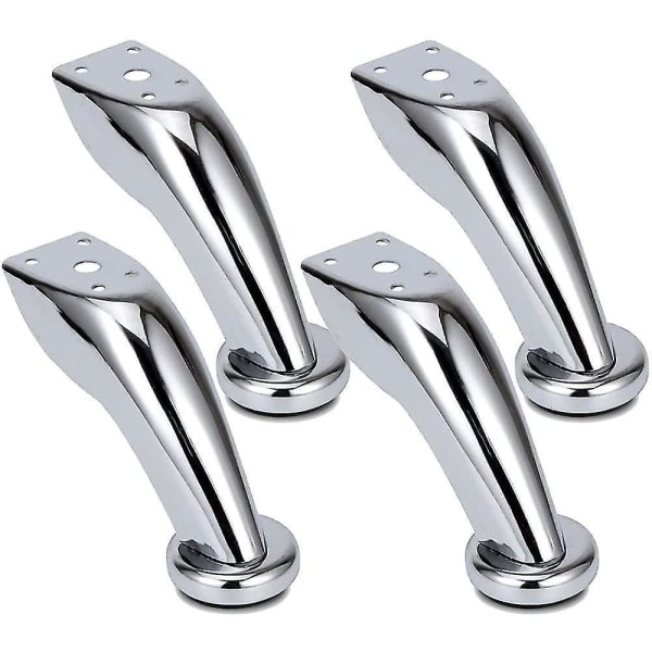 Thick Stainless Steel Sofa Legs,4 Pieces Furniture Legs,chrome Legs,furniture Cabinet Bed Sofa Legs,for Sofas,chairs,stools,cabinets