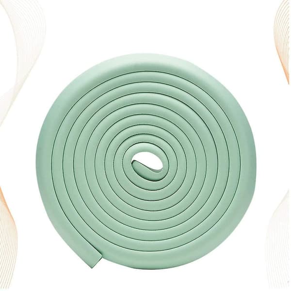 Furniture Soft Table Edge Guard Baby Protector Anti Collision Protector Strip (Light Green, 6M)