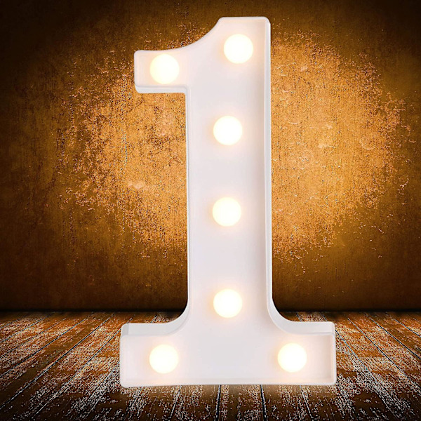Led Letters Numbers Marquee Lights 26 Alphabet 0-9 Numbers Decorative Lamps With Wireless Remote Control For Christmas New Year Valentine Wedding