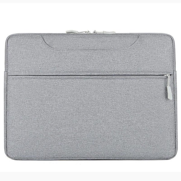 14-15 Inch Waterproof Laptop Sleeve Briefcase Bag With Hidden Handle/shoulder Strap Gray 13.3 14inch