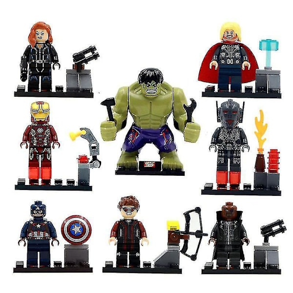 Fangnuosuperhero Building Block Toy 8piece