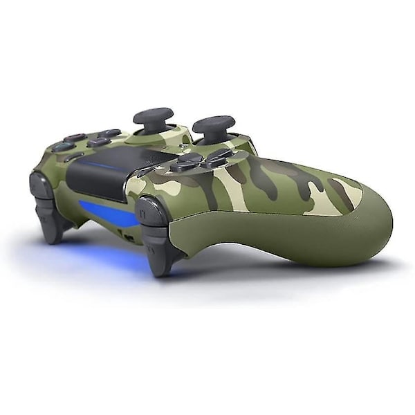 Wireless Game Controller Compatible With Ps4/ Slim/pro Console Green Camouflage