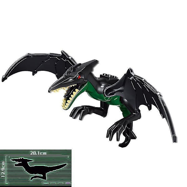 36 Style Stor Jurassic Dinosaur World Spinosaurus Ankylosaurus Dino Byggeklods Moc Model Diy Klodser Pædagogisk Legetøj Gave L05