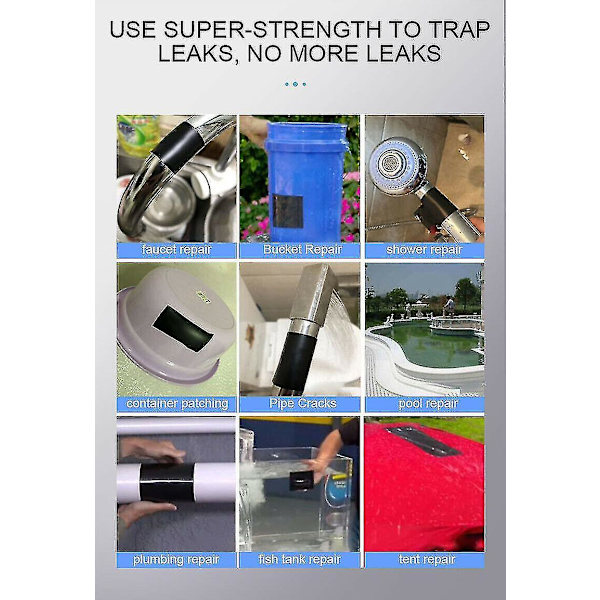 Super Strong Waterproof Tape Rubber Seal Stop Leaks Adhesive Tape New 2022 Transparency