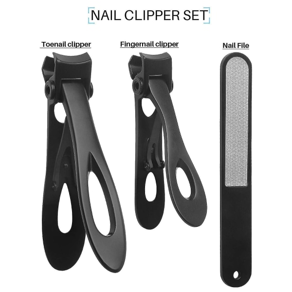 Nail Clippers For Thick Nails Black
