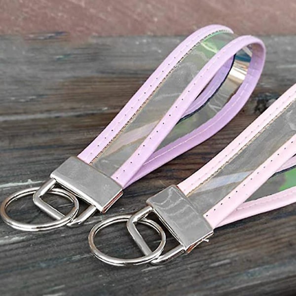 Fong Fong 40-pack Key Fob Hardware With Key Ring, Keychain Wristlet Wrist Cotton Tail Clip Webbing 26mm