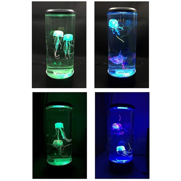 LED Desktop Aquarium Jellyfish Lamp Colour Changing