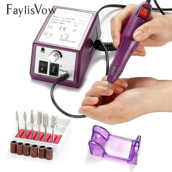 Electric Nail Drill, Pedicure Sharpener, Manicure Tool 20000 Rpm | Electric Nail Drill