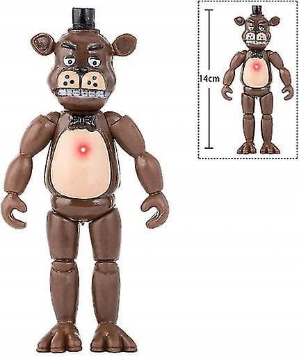 5 Pcs Five Nights At Freddy's Fnaf Figure Set